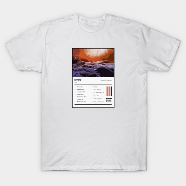 Divers Tracklist T-Shirt by fantanamobay@gmail.com